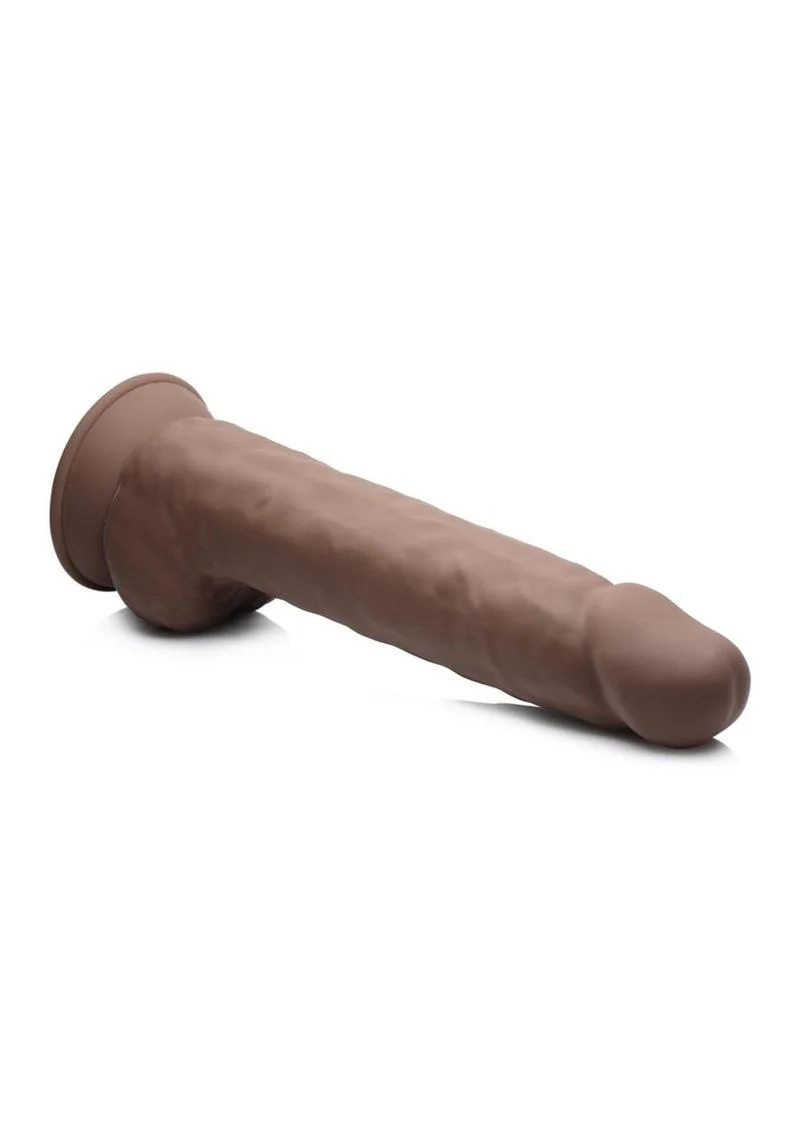 Fleshstixxx Dual Density Silicone Bendable Dong with Balls - Image 13