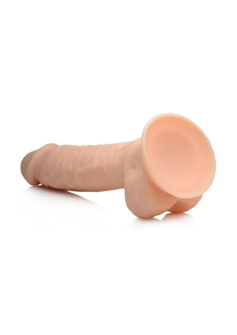 Fleshstixxx Dual Density Silicone Bendable Dong with Balls - Image 22