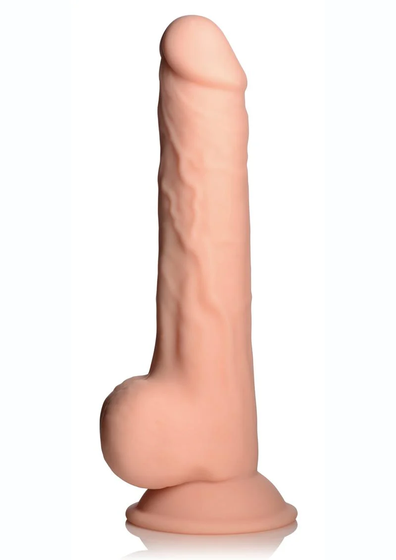 Fleshstixxx Silicone Bendable Dong with Balls - Image 2