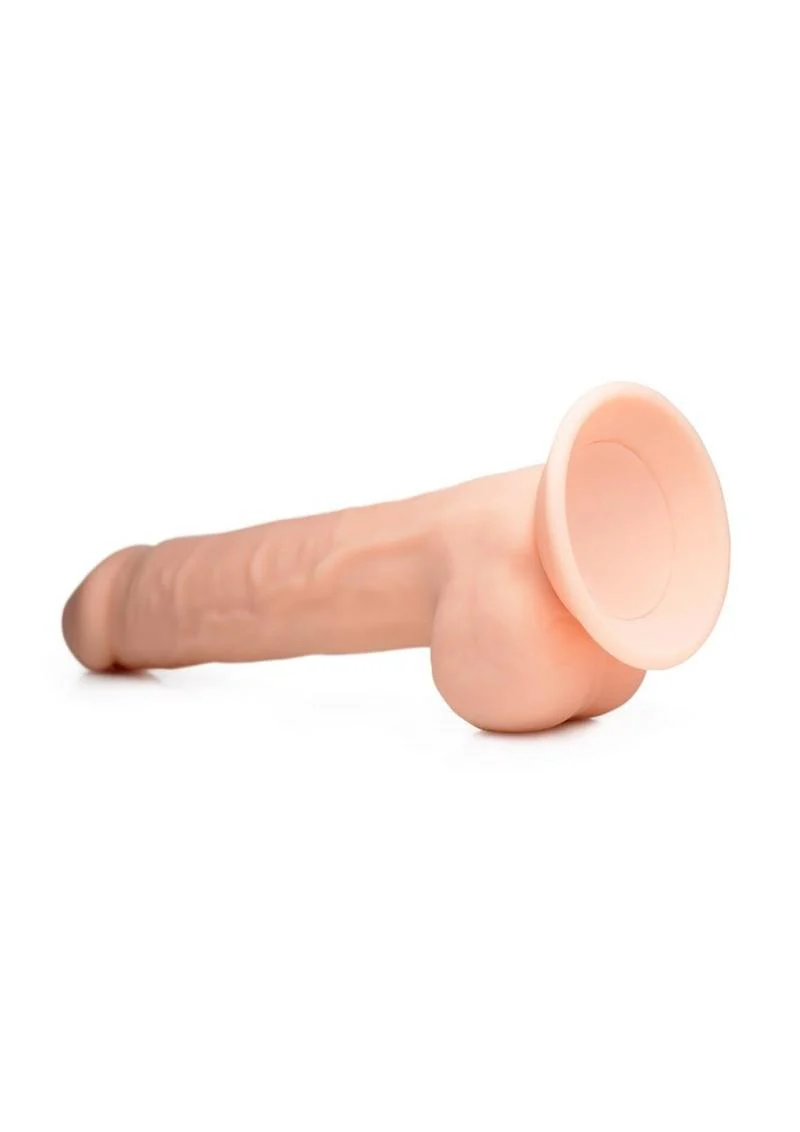 Fleshstixxx Silicone Bendable Dong with Balls - Image 8