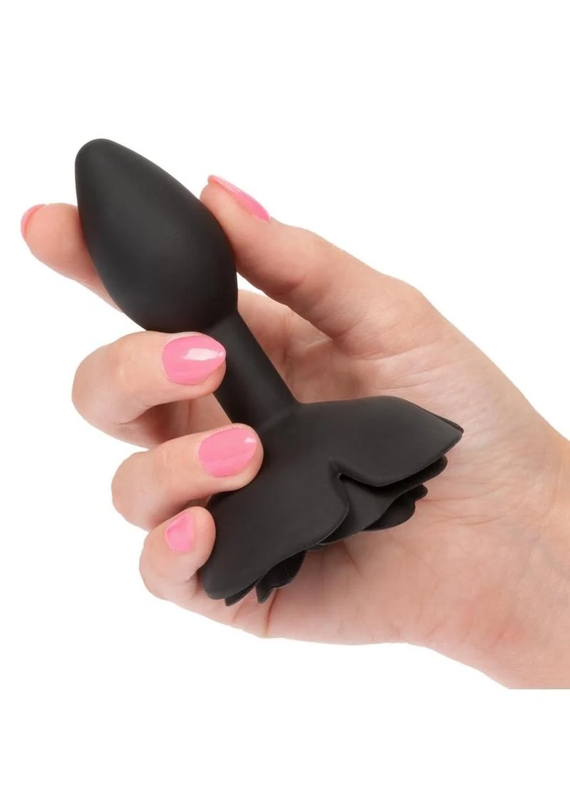 Forbidden Rose Silicone Anal Plug - Image 5