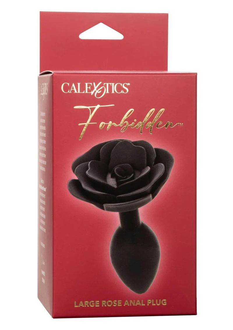 Forbidden Rose Silicone Anal Plug - Image 6