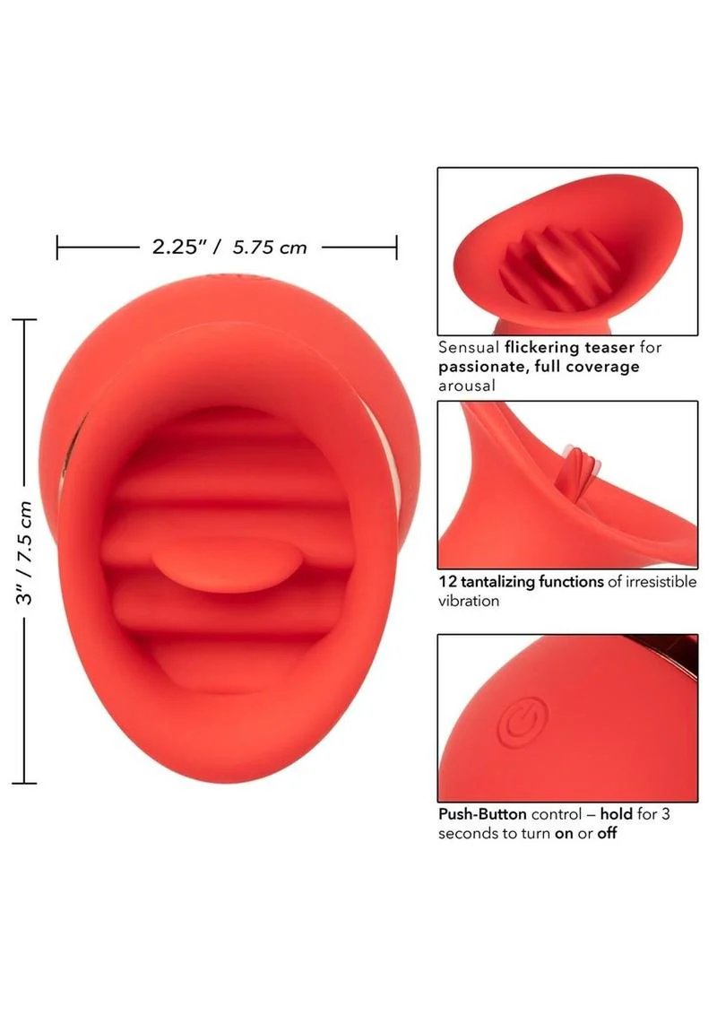 French Kiss Charmer Silicone Clitoral Stimulator - Image 4