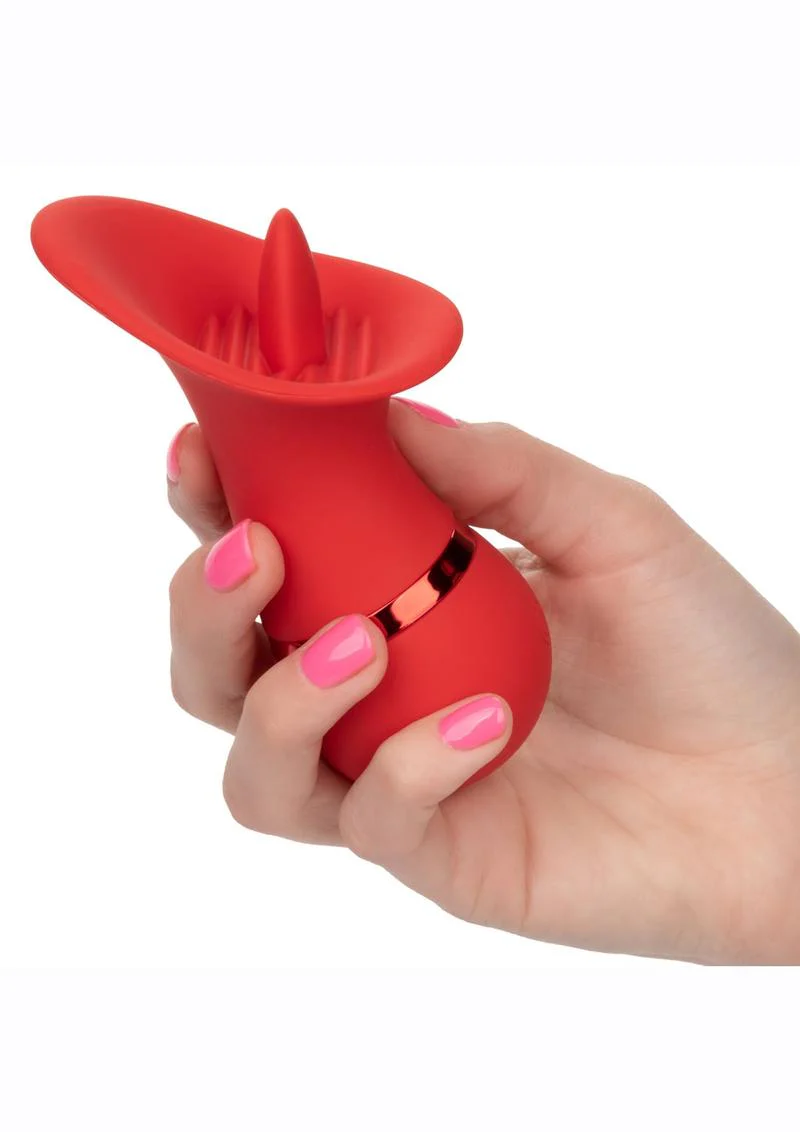 French Kiss Seducer Rechargeable Silicone Clitoral Stimulator - Image 3