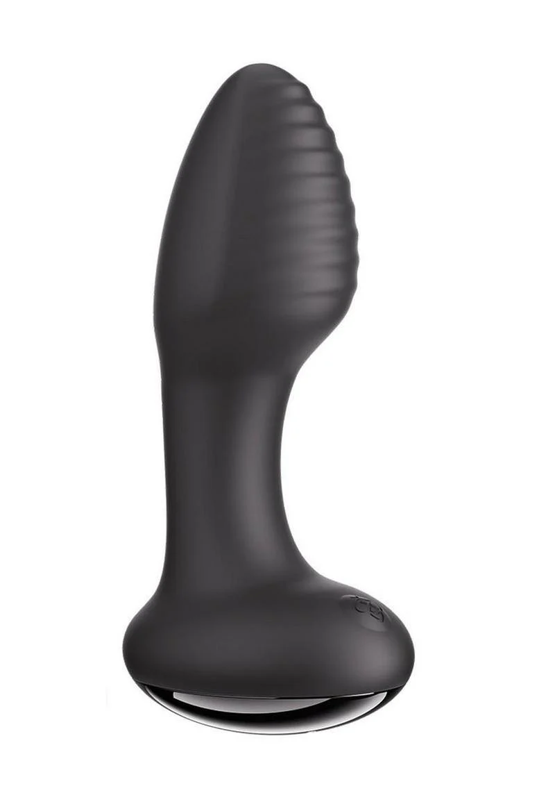 Frenzy Pressure Sensing App Control Rotating Rechargeable Silicone Butt Plug - Image 3