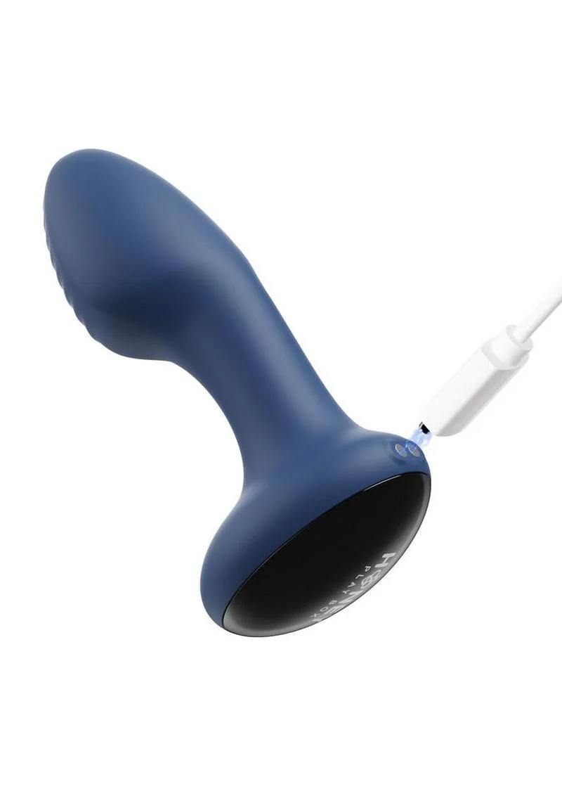 Frenzy Pressure Sensing App Control Rotating Rechargeable Silicone Butt Plug - Image 8