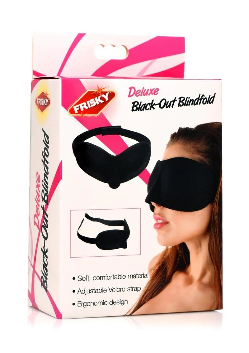 Frisky Deluxe Ergo Black-Out Blindfold - Image 2