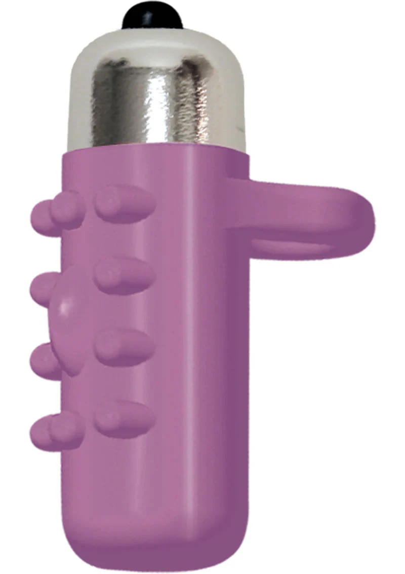 Frisky Fingers Silicone Finger Sleeve with Vibrating Bullet - Image 2