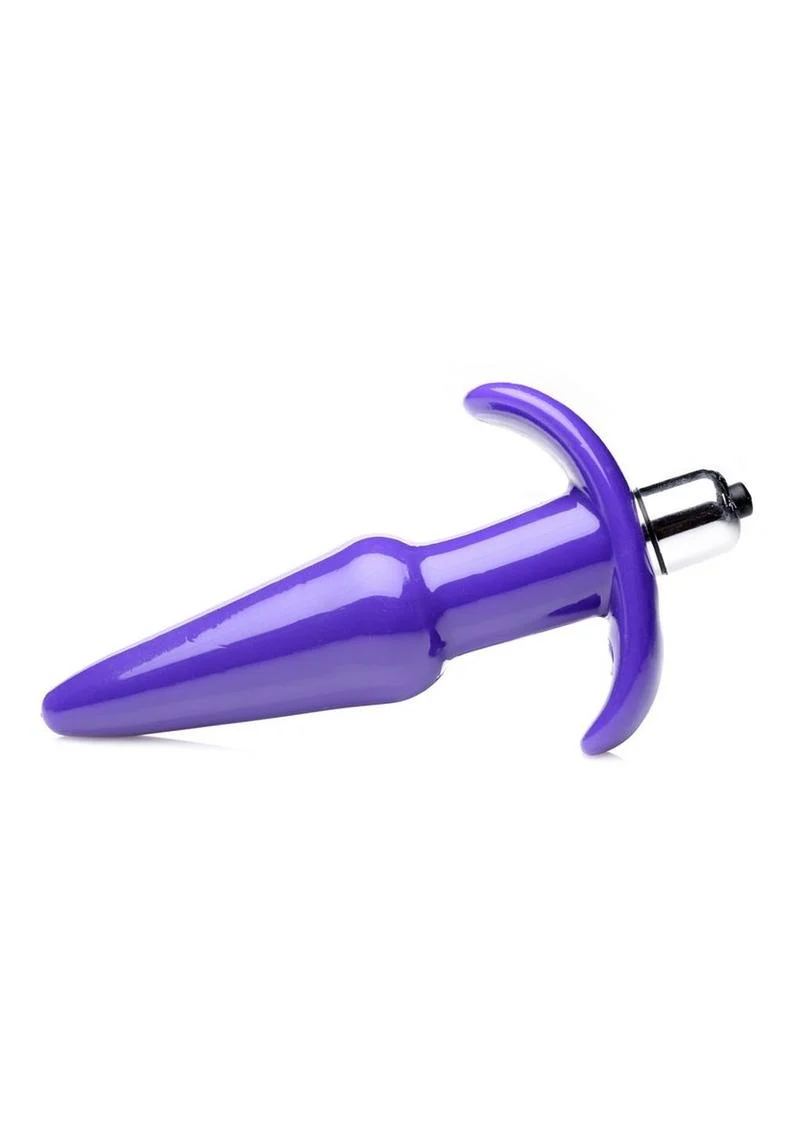 Frisky Thrilling Purple Smooth Anal Plug - Image 3