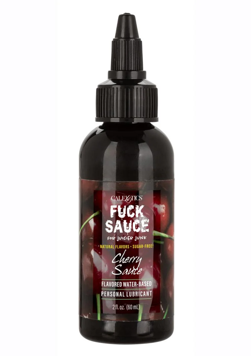 Fuck Sauce Flavored Water Based Personal Lubricant Cherry
