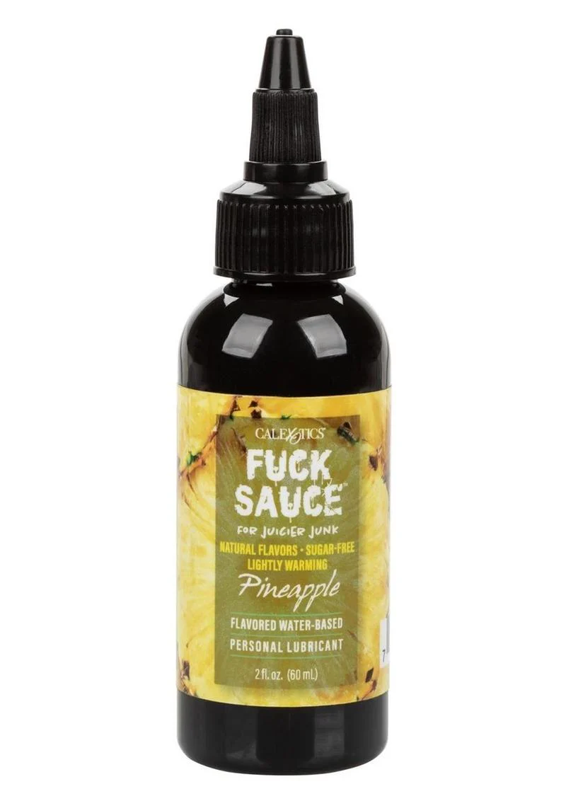 Fuck Sauce Flavored Water Based Personal Lubricant Pineapple - Image 2
