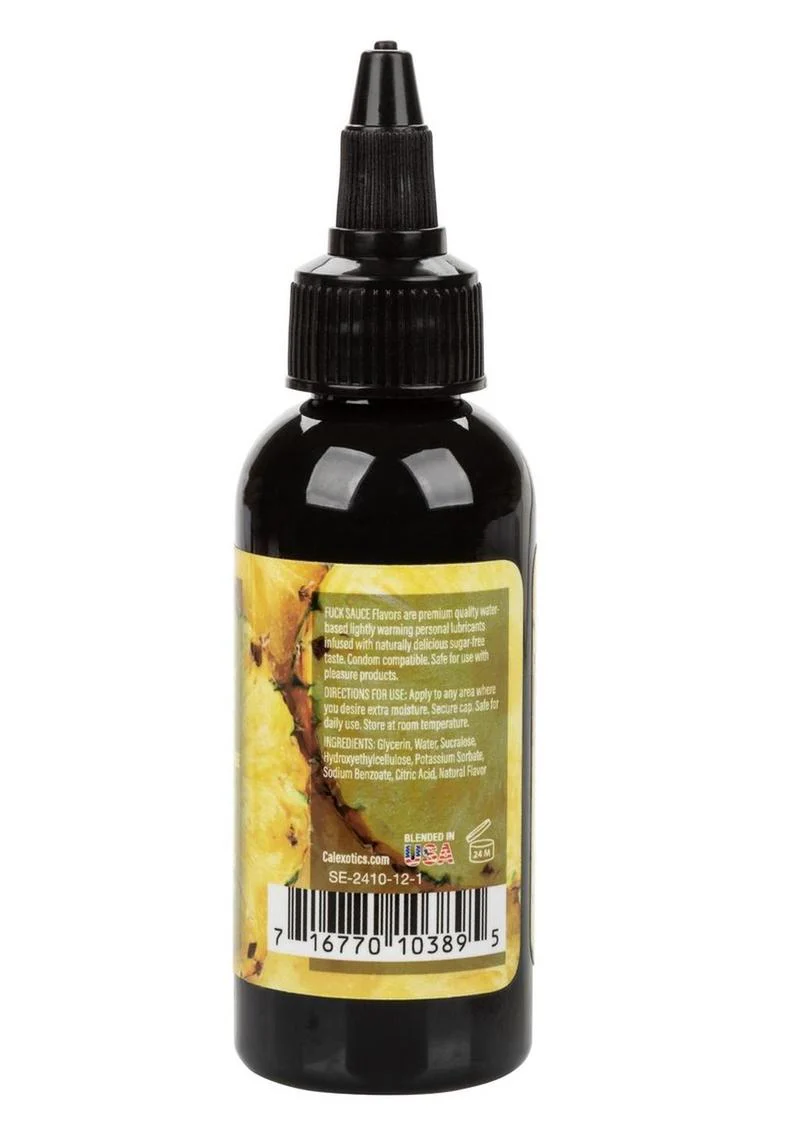 Fuck Sauce Flavored Water Based Personal Lubricant Pineapple - Image 3