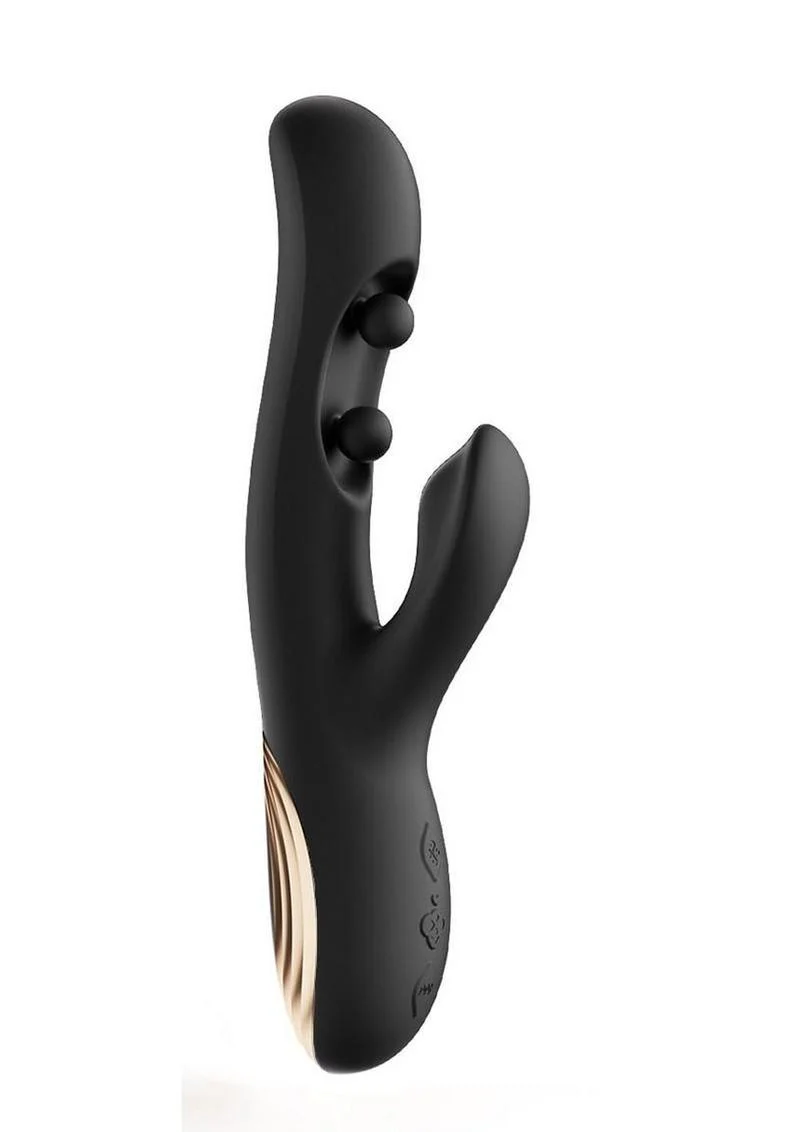 Gem Pressure Sensing App-Controlled Twin Balls Rabbit Vibrator - Image 3