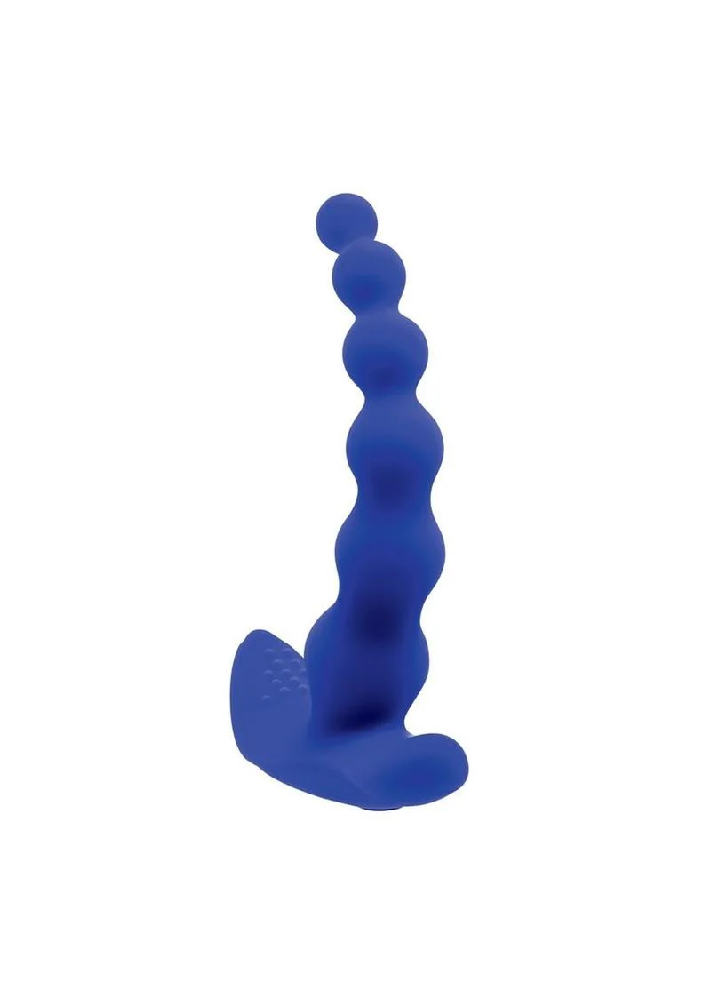 Gender X Beaded Pleasure Rechargeable Silicone Probe with Remote Control - Image 3