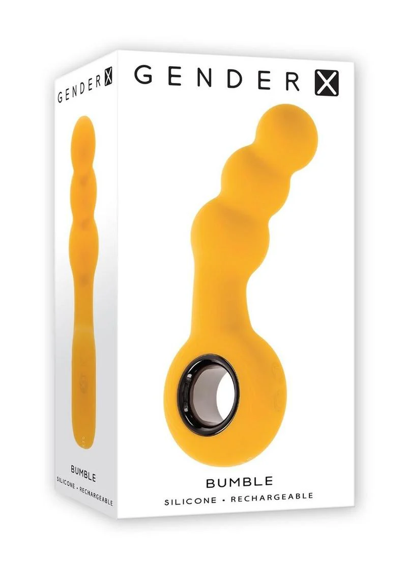 Gender X Bumble Rechargeable Silicone Anal Beads - Image 2