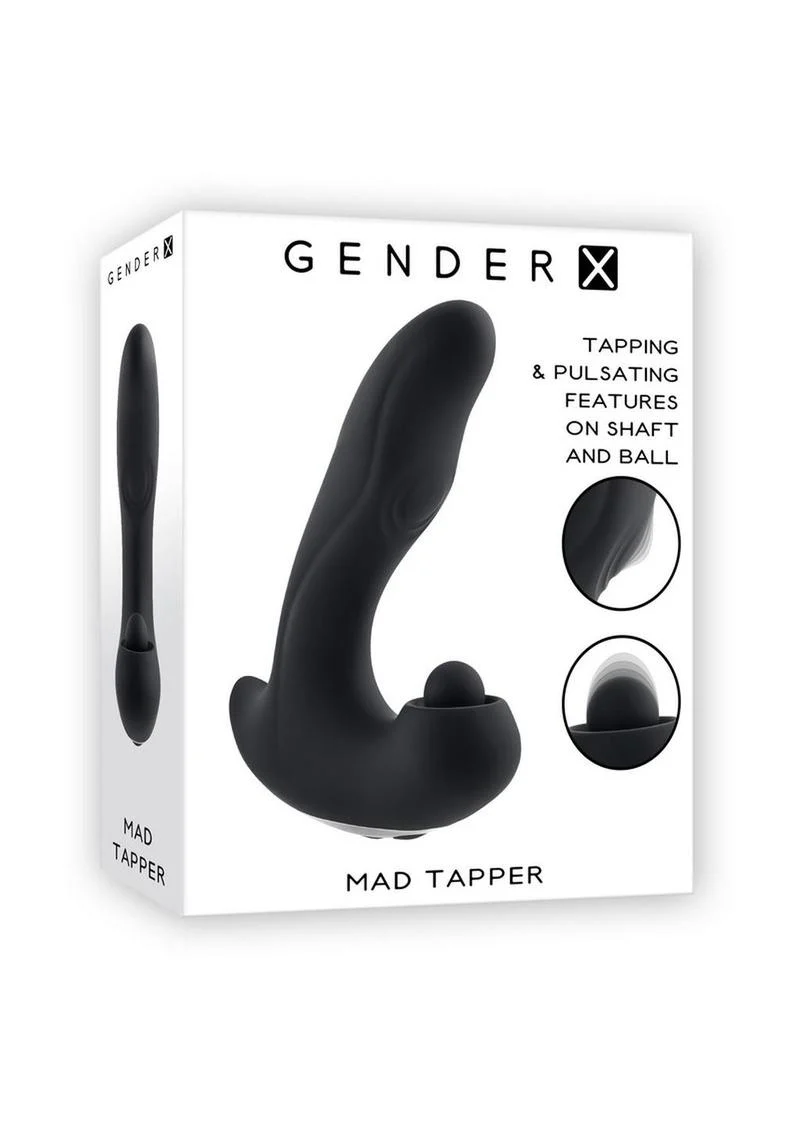 Gender X Mad Tapper Rechargeable Silicone Vibrator - Image 2