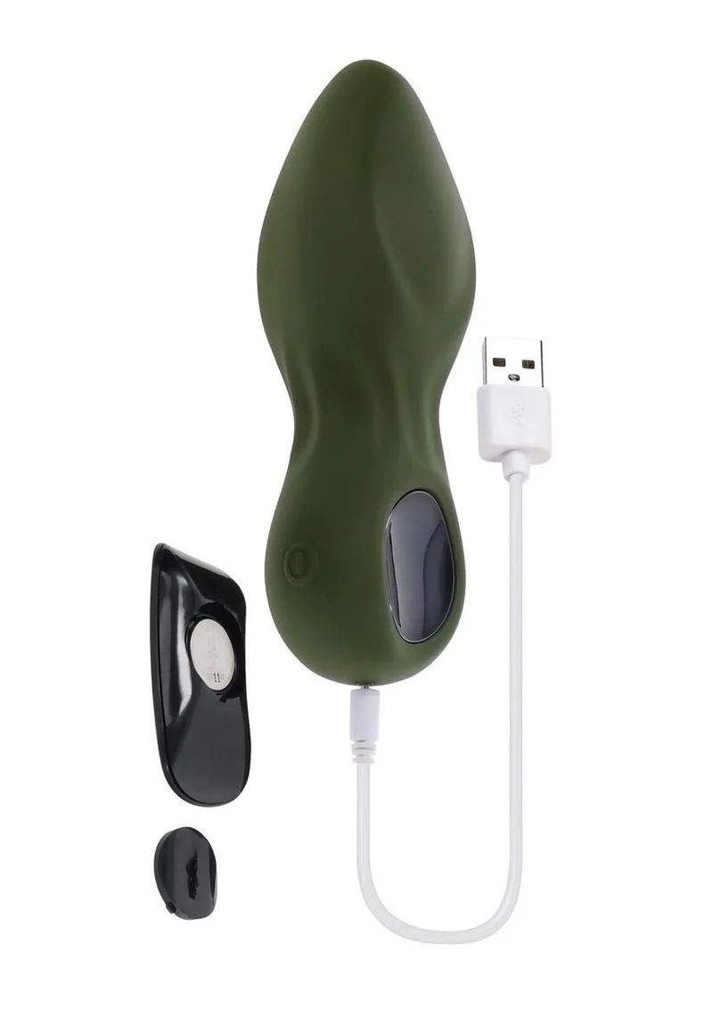 Gender X My Secret Garden Rechargeable Silicone Anal Plug with Remote - Image 4