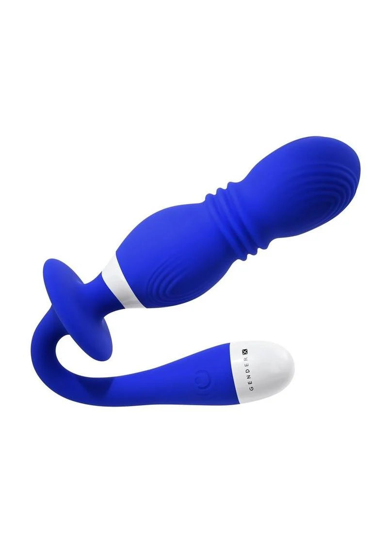 Gender X Play Ball Rechargeable Silicone Thrusting Probe - Image 3