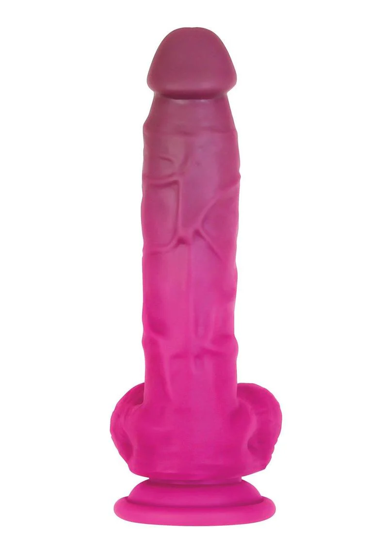 Gender X Sweet Tart Color Changing Silicone Dildo - Image 3