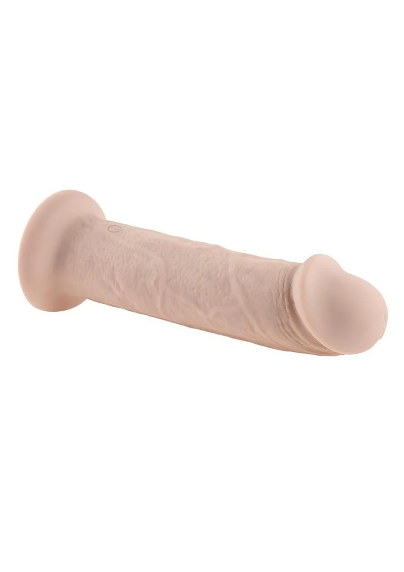 Girthy Vibrating Rechargeable Silicone Dildo - Image 7