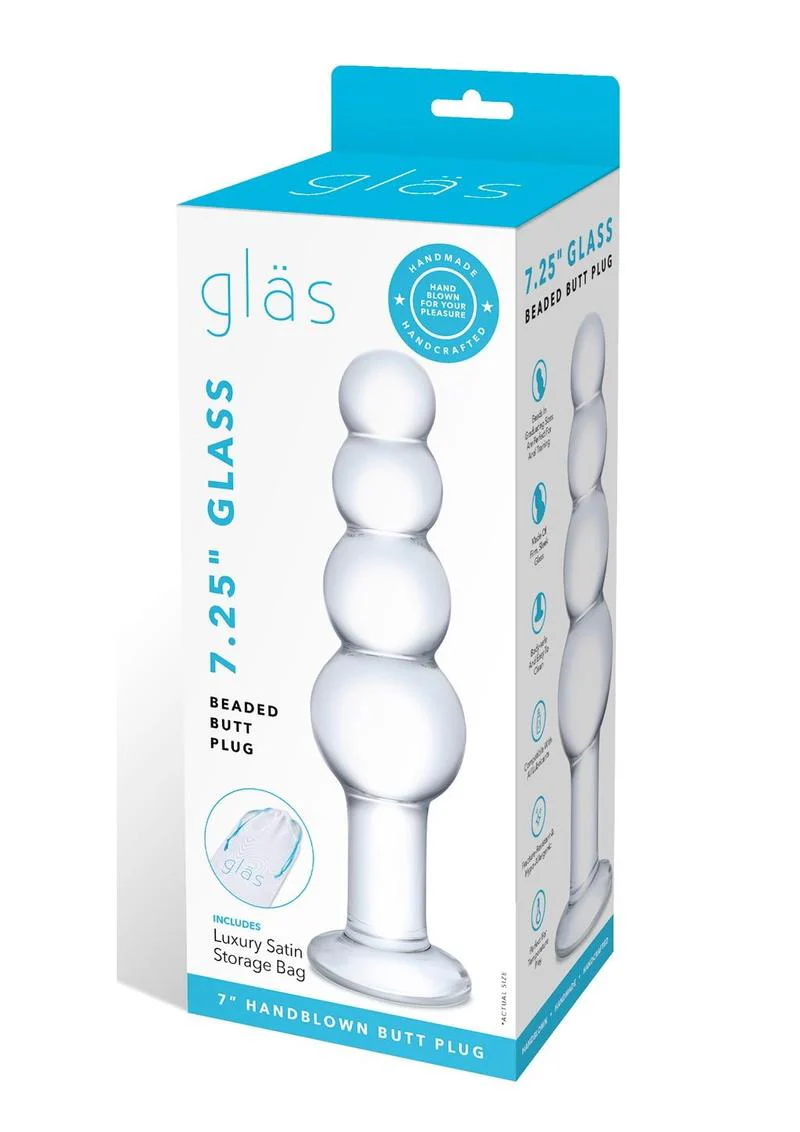 Glas Beaded Glass Butt Plug - Image 2