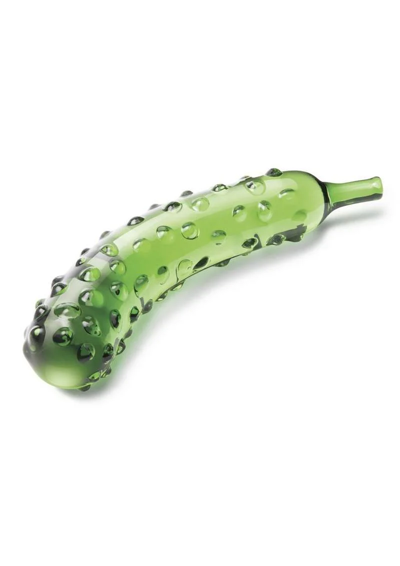 Glas Caressing Cucumber Glass Dildo - Image 3