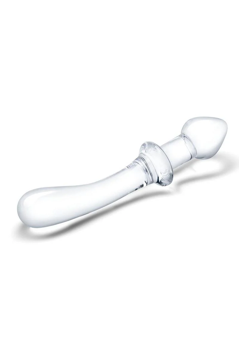 Glas Classic Curved Dual-Ended Dildo - Image 3