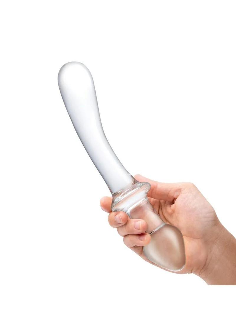 Glas Classic Curved Dual-Ended Dildo - Image 4