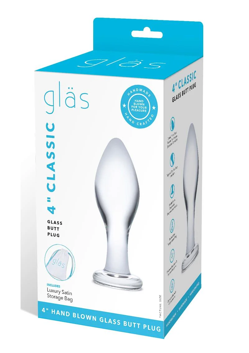Glas Classic Glass Butt Plug - Image 2