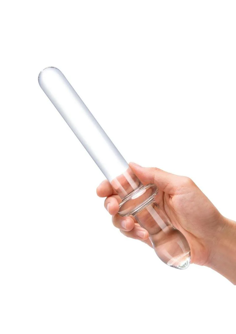 Glas Classic Smooth Dual-Ended Dildo - Image 4