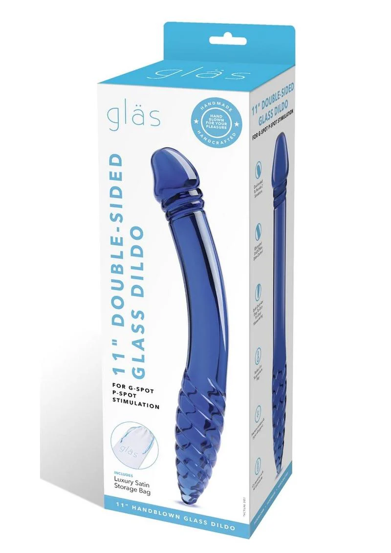 Glas Double-Sided Glass Dildo For G-Spot and P-Spot Stimulation - Image 2