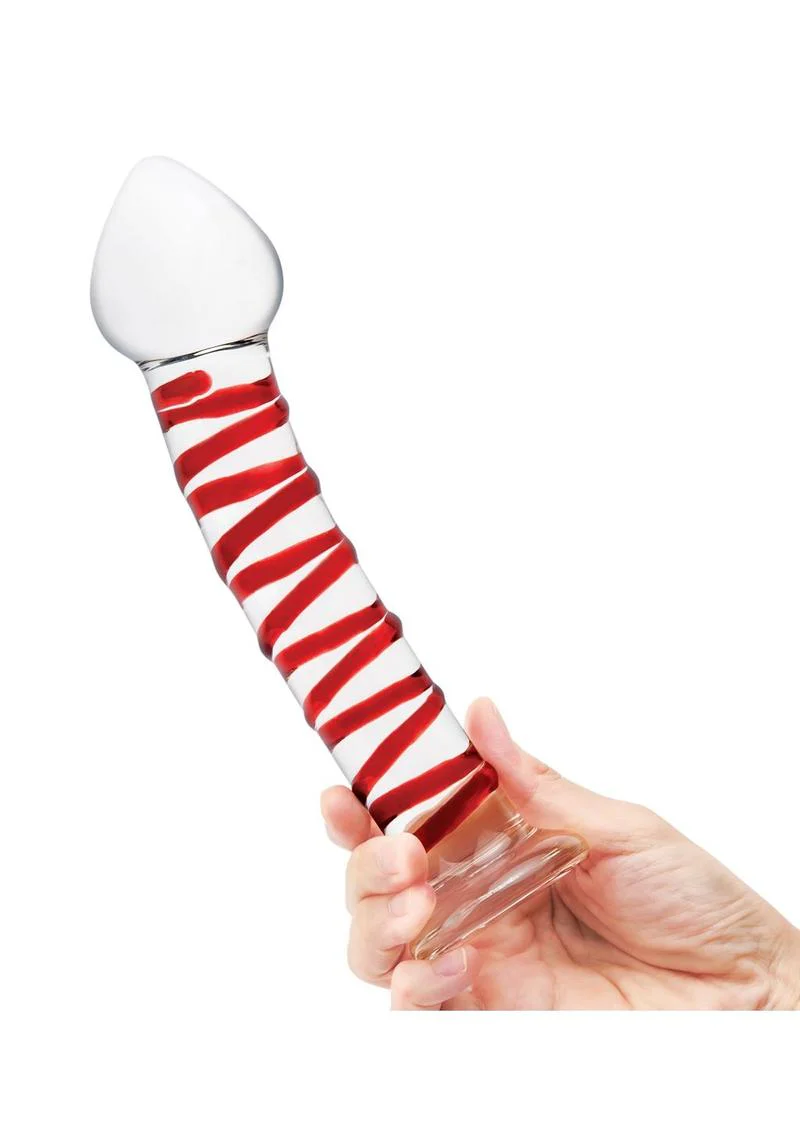 Glas Mr. Swirly Glass Dildo - Image 8