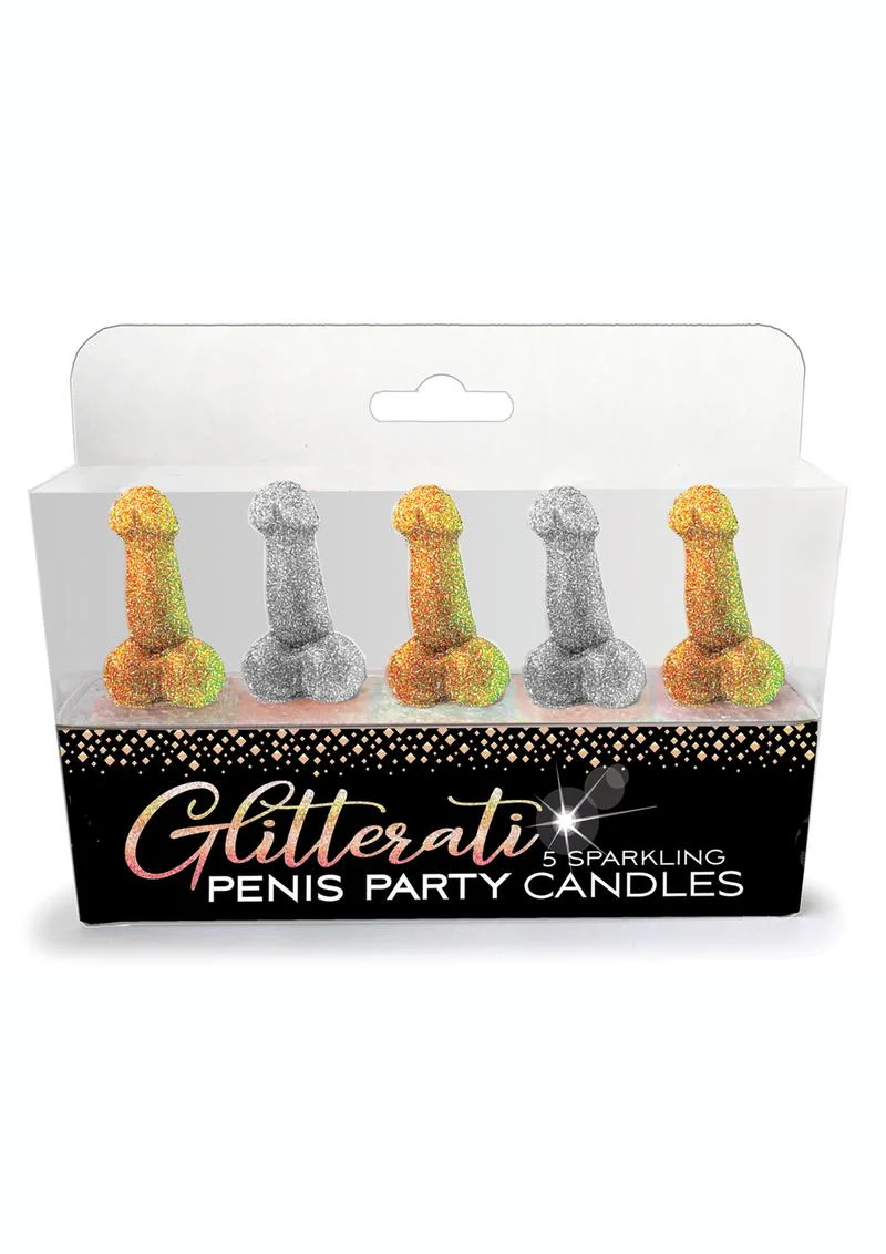 Glitterati Penis Party Candles - Image 2