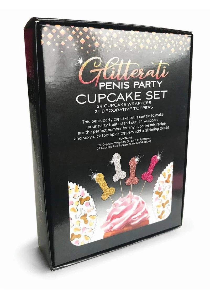 Glitterati Penis Party Cupcake - Image 3