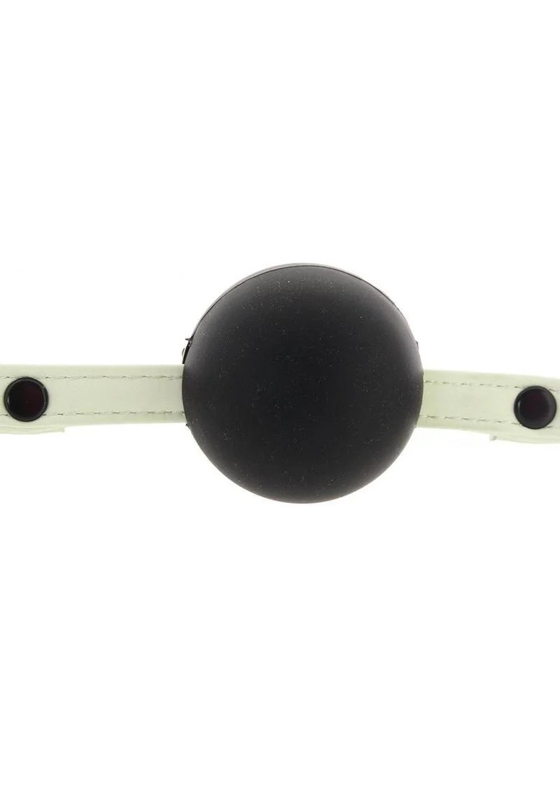 Glo Bondage Glow In The Dark Ball Gag - Image 3