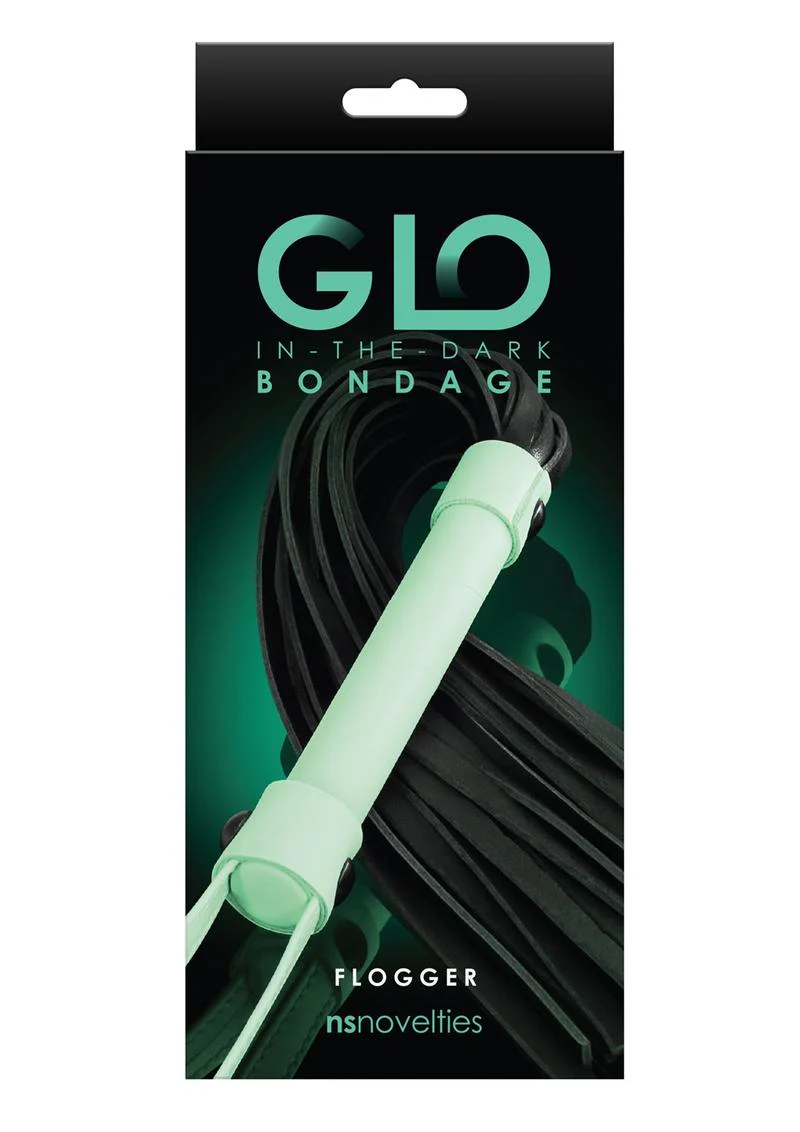 Glo Bondage Glow In The Dark Flogger - Image 2