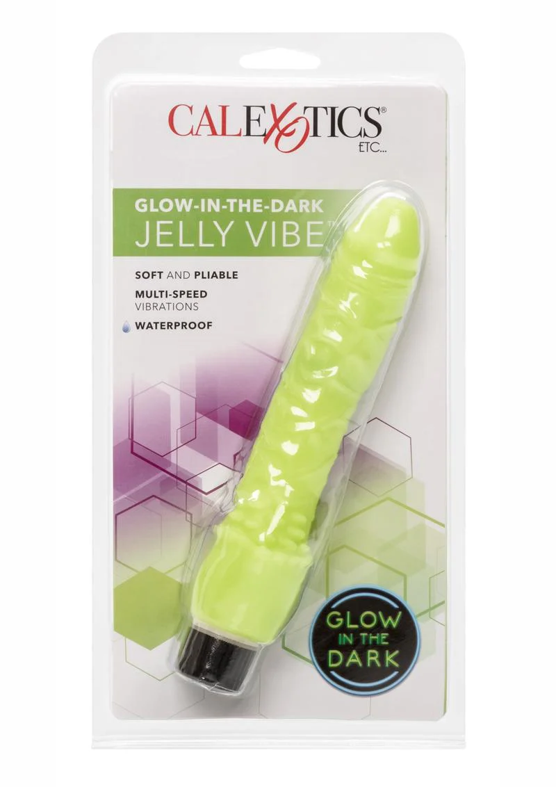 Glow In The Dark Jelly Vibrator - Image 2