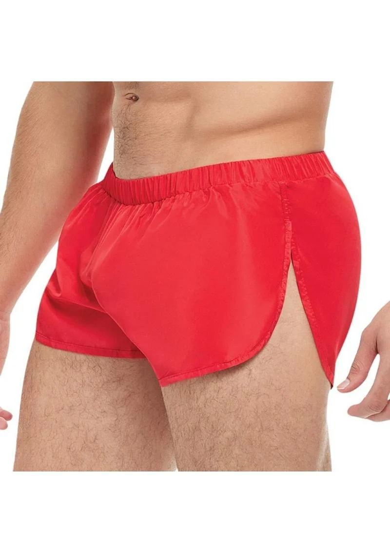 Goal Line Extreme Split Booty Shorts - Image 2