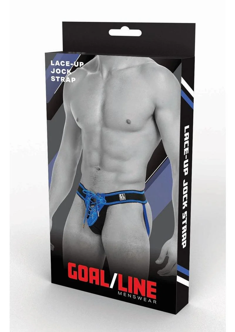 Goal Line Lace-Up Jockstrap - Image 5