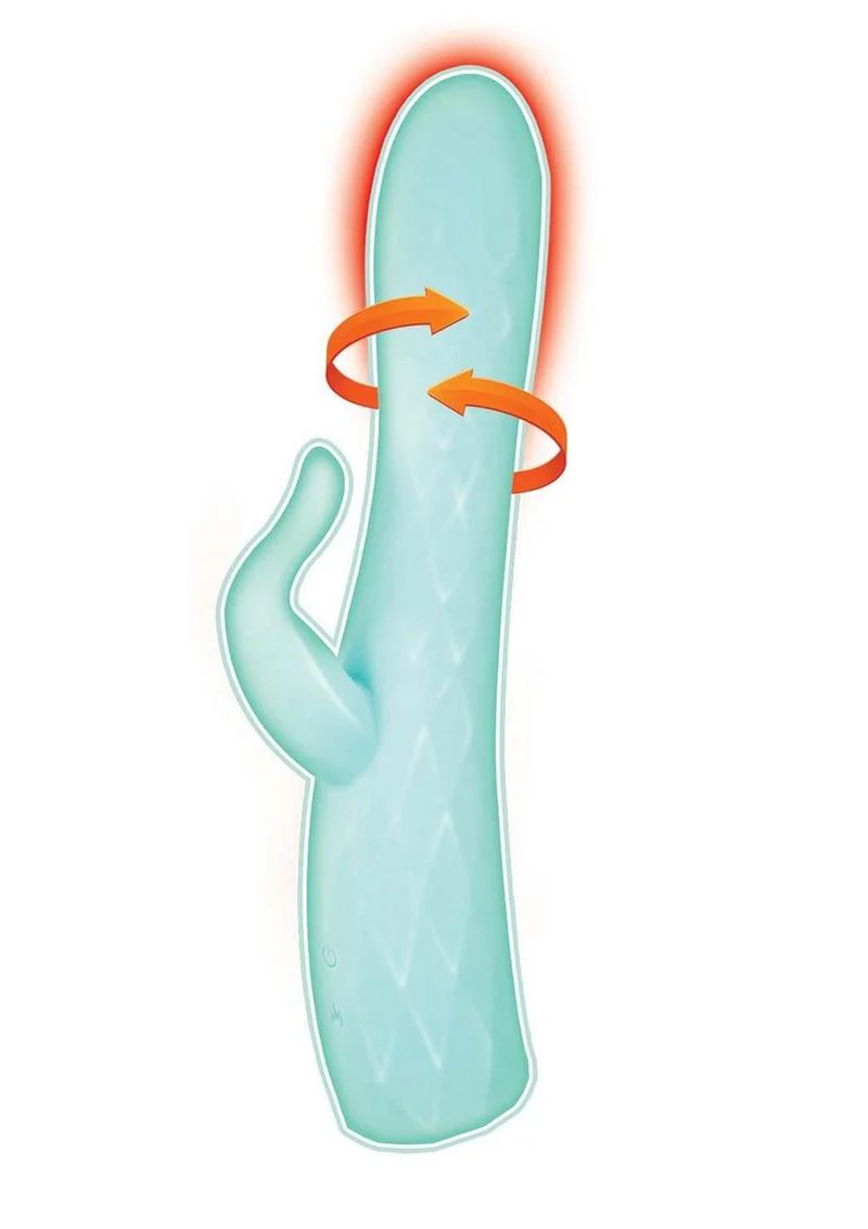 Goddess Heat Up Rotating Rechargeable Silicone Massager - Image 4