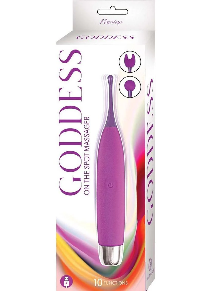 Goddess On The Spot Rechargeable Silicone Massager - Image 2