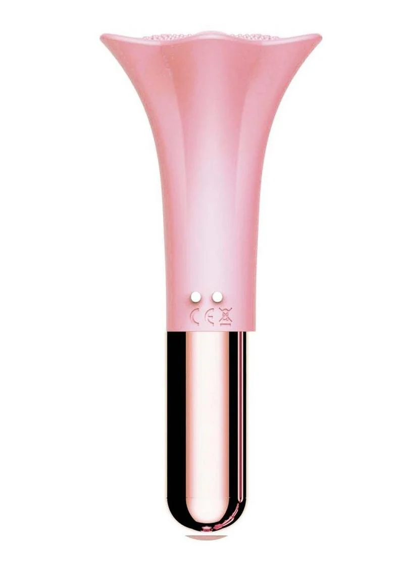 Goddess Pink Lily Rechargeable Silicone Massager - Image 4