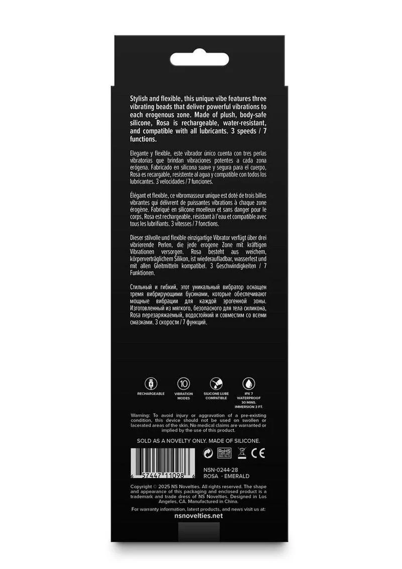 Gold-N-Dreams Rosa Rechargeable Silicone Vibrator - Image 4