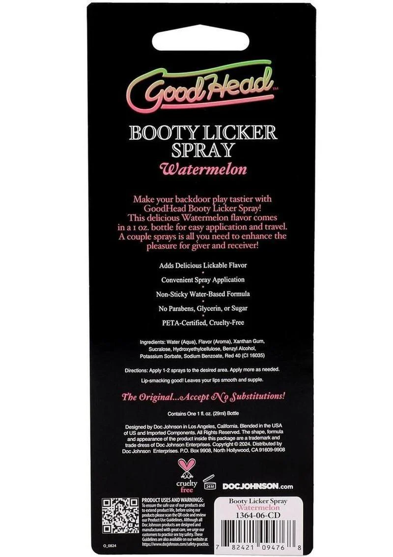 Goodhead Booty Licker Spray - Watermeon - Image 4