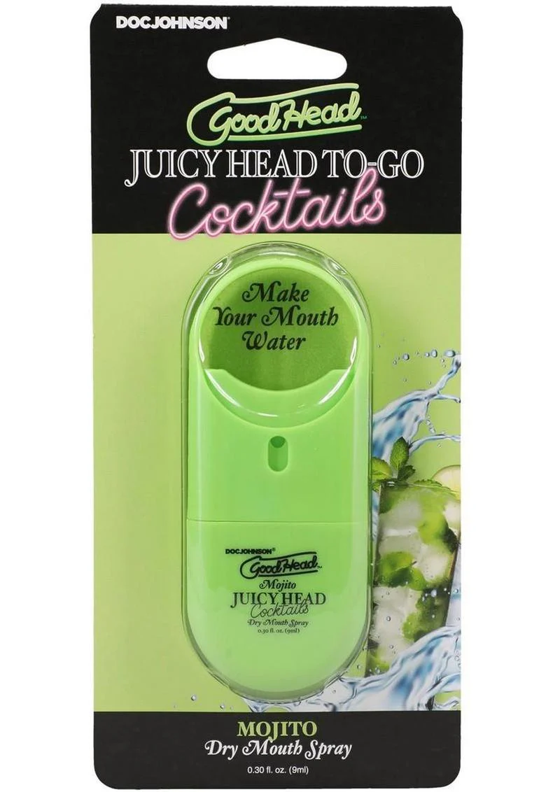 Goodhead Juicy Head Cocktails Dry Mouth Spray To-Go Mojito - Image 2