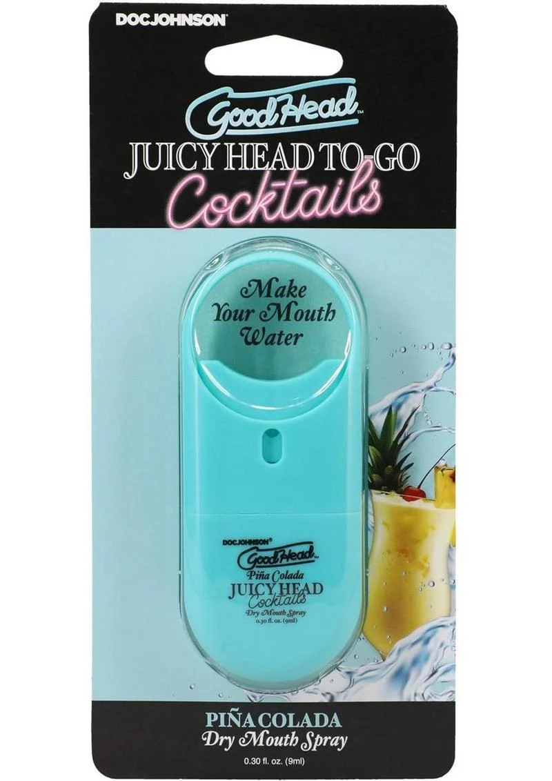 Goodhead Juicy Head Cocktails Dry Mouth Spray To-Go Pina Colada - Image 2