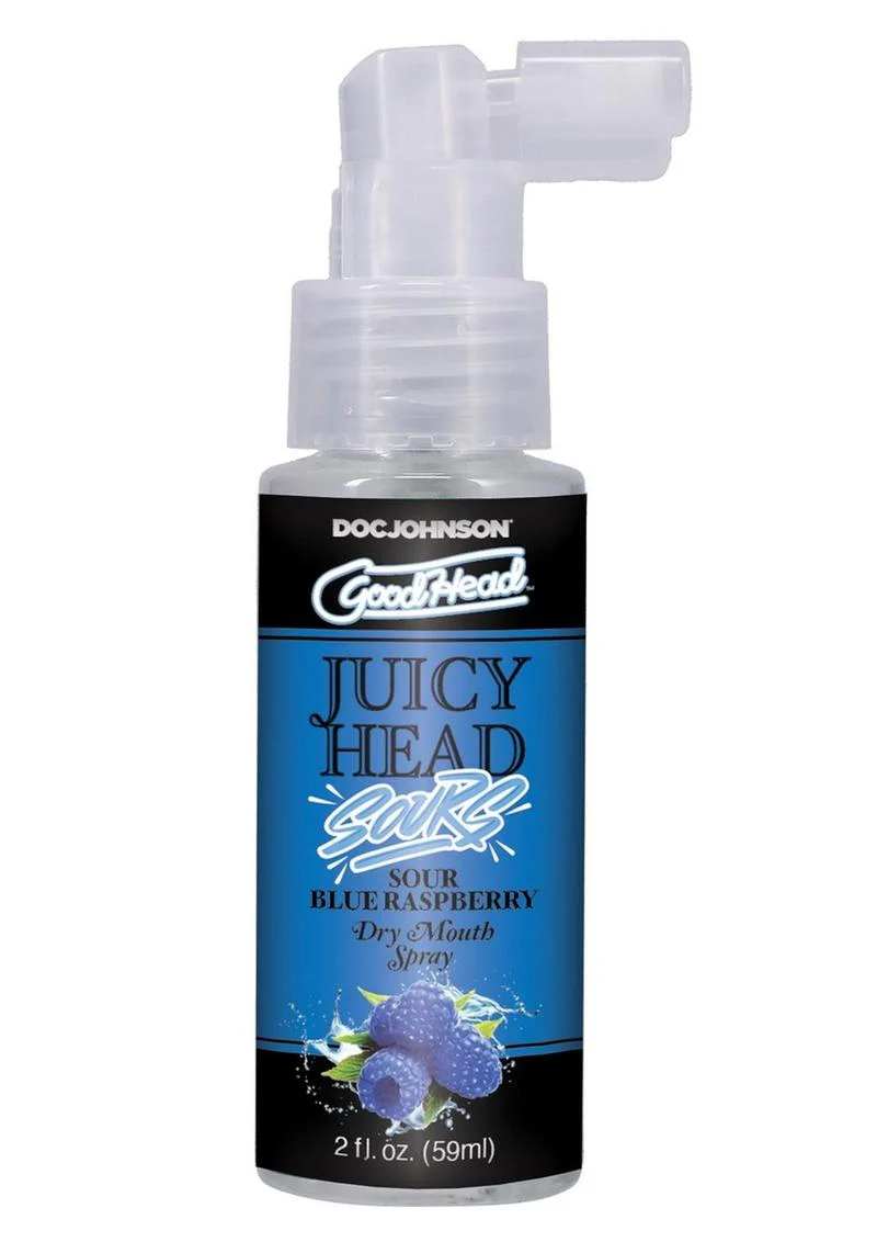 Goodhead Juicy Head Dry Mouth Spray - Sour Blue Raspberry