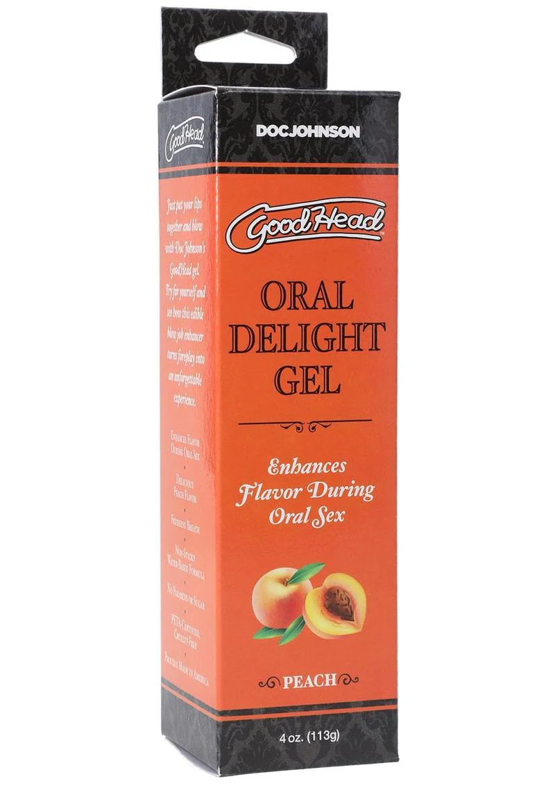Goodhead Oral Delight Gel Flavored Peach - Image 2