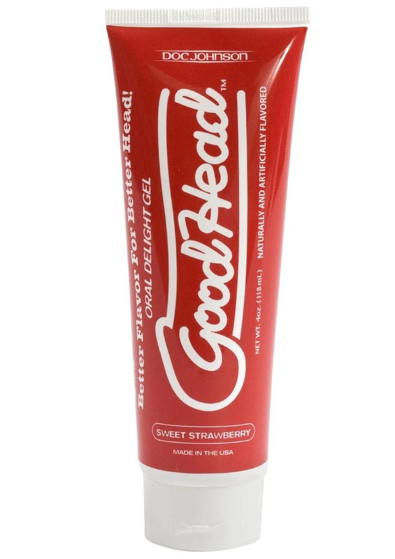 Goodhead Oral Delight Gel Sweet Flavored Strawberry