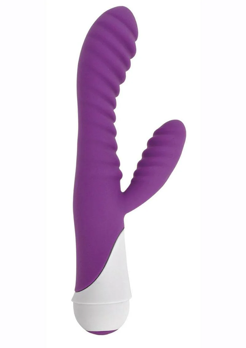 Gossip Celia 20x Ribbed Silicone Rabbit Vibrator - Image 3